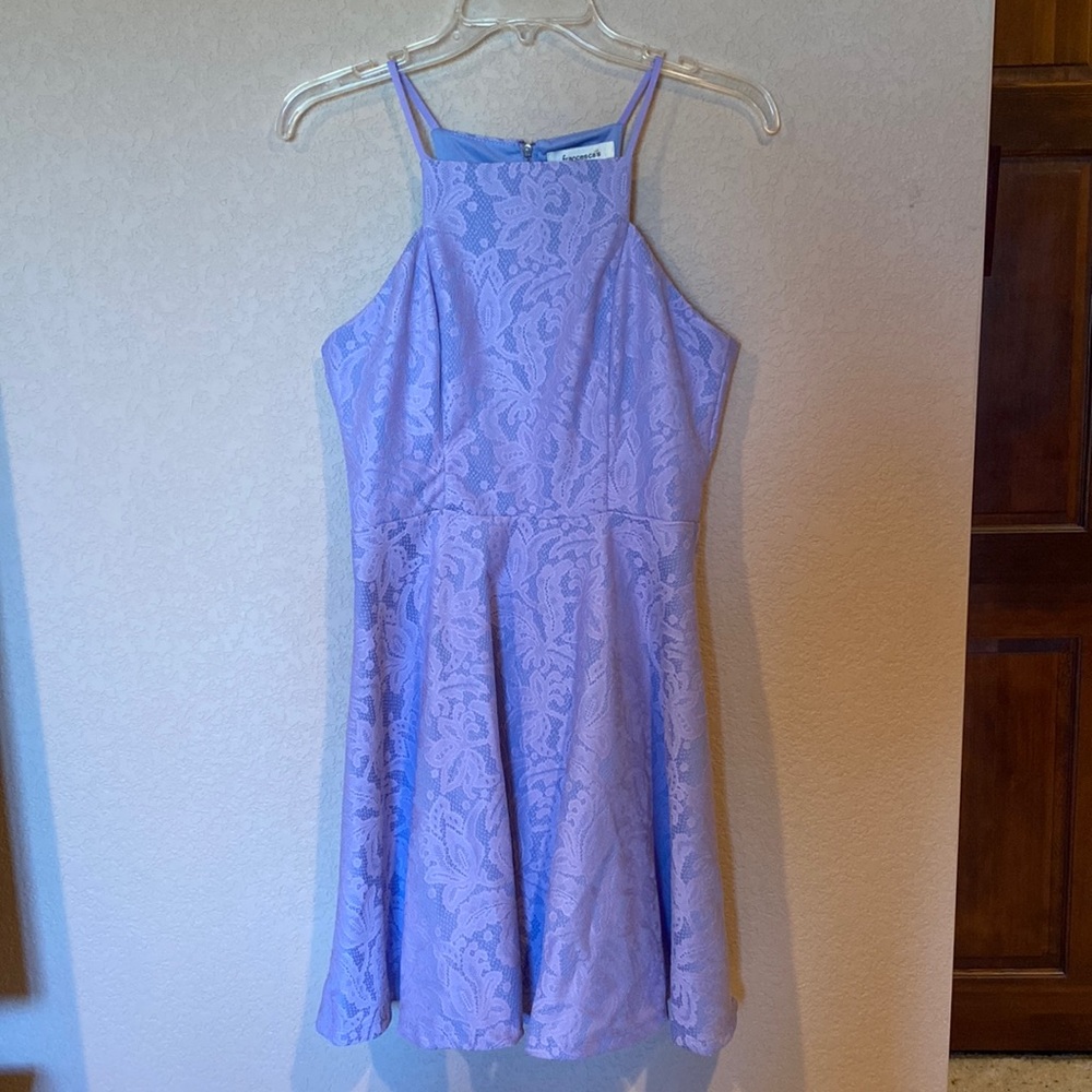 Francesca’s purple size small formal dress